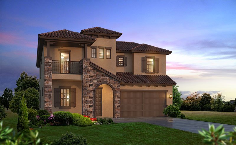 Model Home Spotlight - Seville - Seville Tuscan Seville Tuscan Elevation